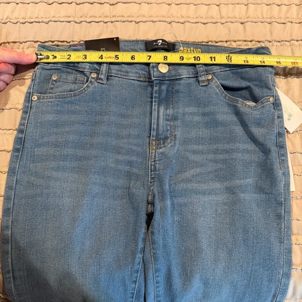 7 For All Mankind Girls Paxtyn Skinny Denim Jeans 14 NWT SVM43055